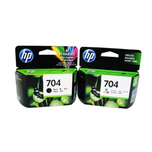 ตลับหมึก INK JET HP704 CN692A ดำ,สี