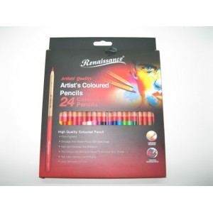 ดินสอสี เรนาซองซ์ เกรดอาร์ตตีส 24สี/กล่อง
