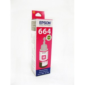 น้ำหมึก EPSON ใส่ EPSON T6643 ใส่L200,350 ชมพู